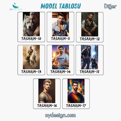 Kişiye Özel Karikatür Tasarımlı Cam Tablo | Benzersiz ve Dayanıklı Dekor