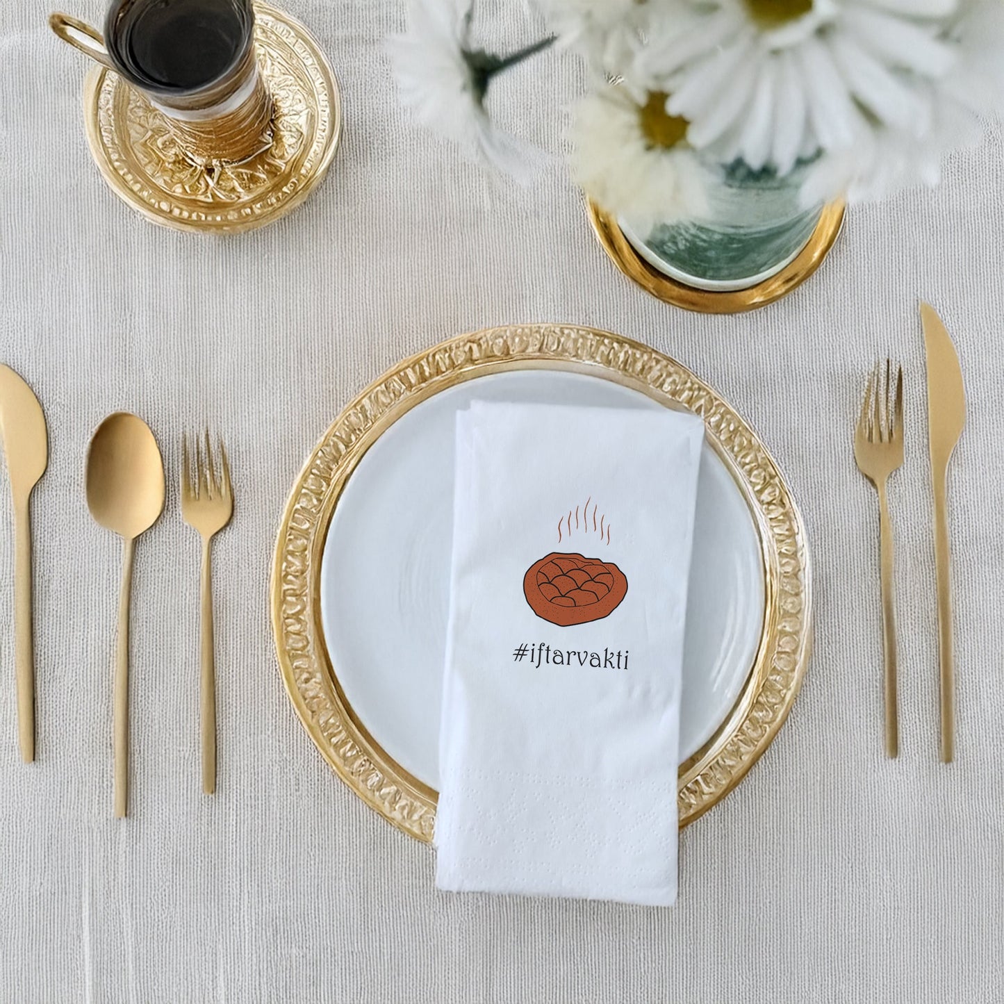 Ramazan Özel Baskılı Peçeteler – İftar ve Sahur Sofralarınız İçin Şık ve Hijyenik