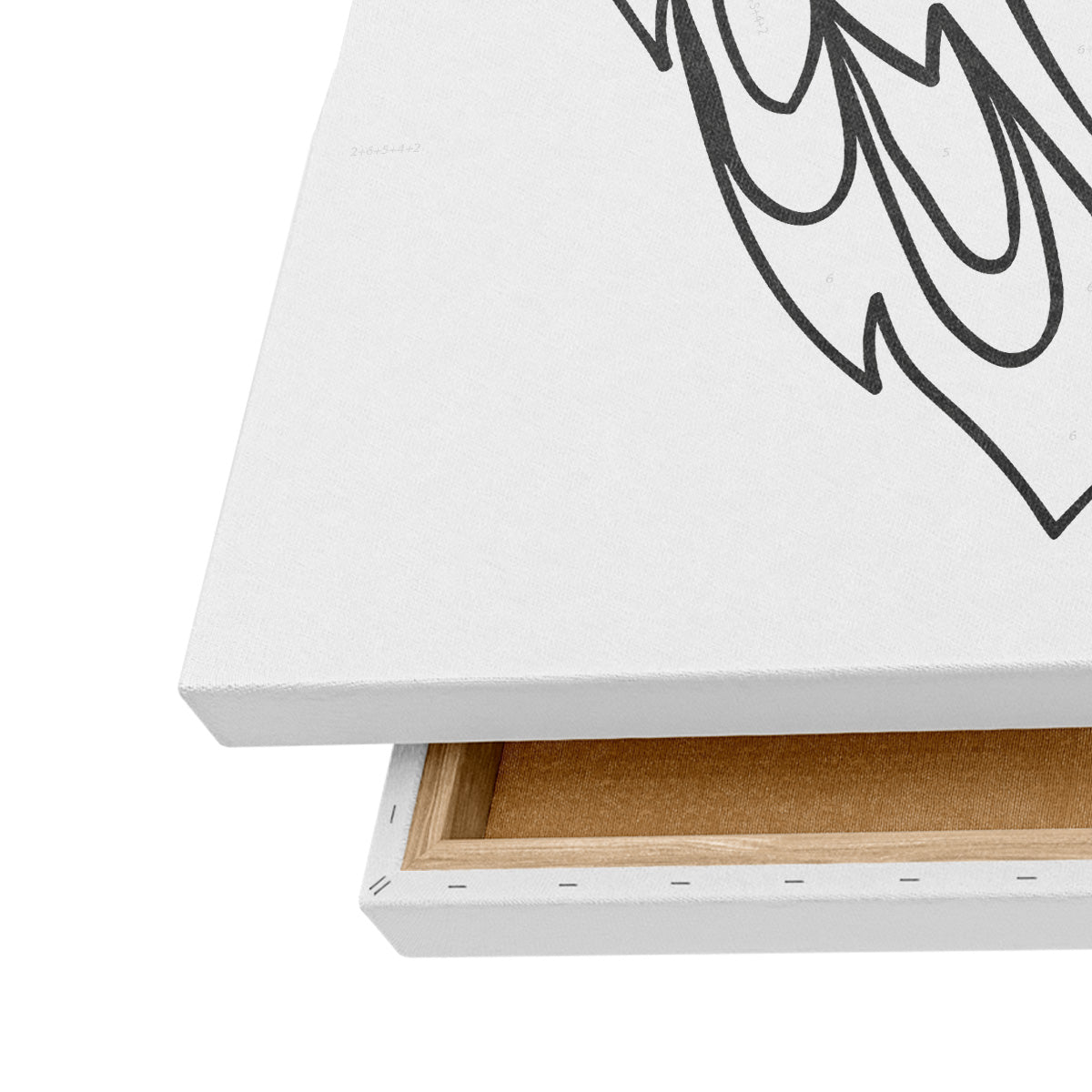 Owl Baykuş - 50x70cm - Boyama Tablo