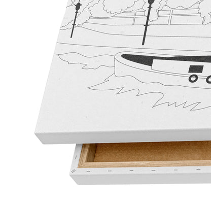 Paris - 50x70cm - Boyama Tablo