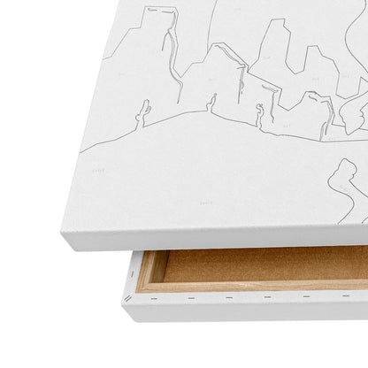 Vahşi Batı - 50x70cm - Boyama Tablo