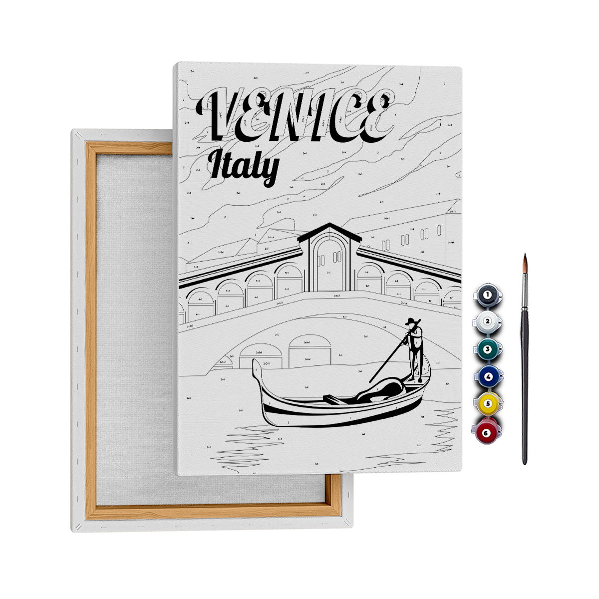 Venice - 50x70cm - Boyama Tablo