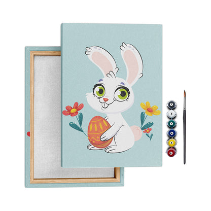 Akıllı Tavşan Rubi - 25x35cm - Boyama Tablo