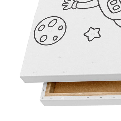 Astro Maymun - 25x35cm - Boyama Tablo