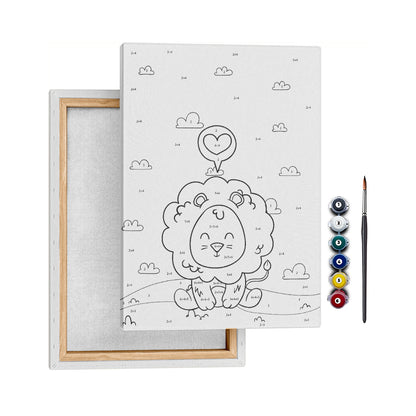 BToys Aslan - 25x35cm - Boyama Tablo