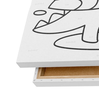 Cankurtaran Timsah - 25x35cm - Boyama Tablo