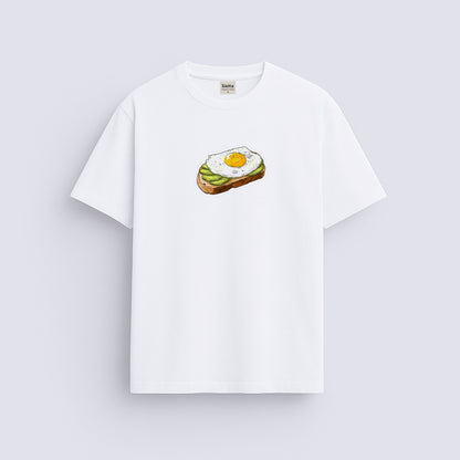 Minimal baskılı regular tişört