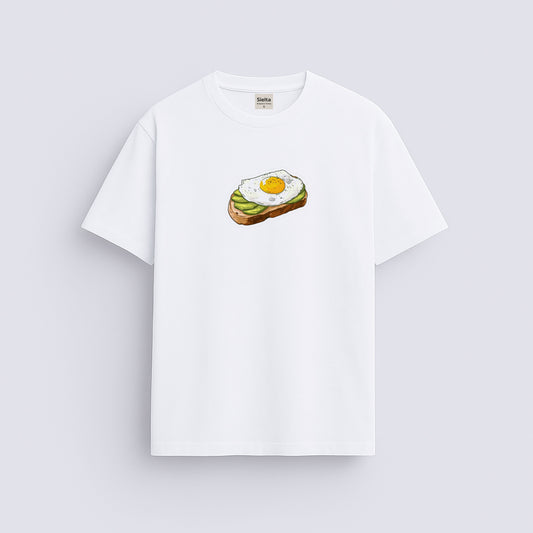 Minimal baskılı regular tişört