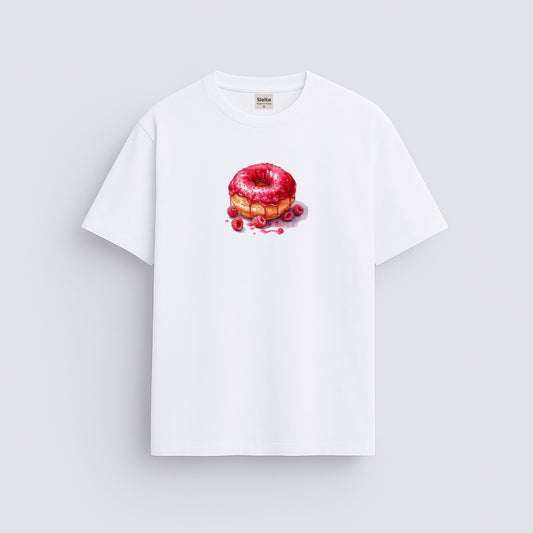 Donut baskılı regular tişört