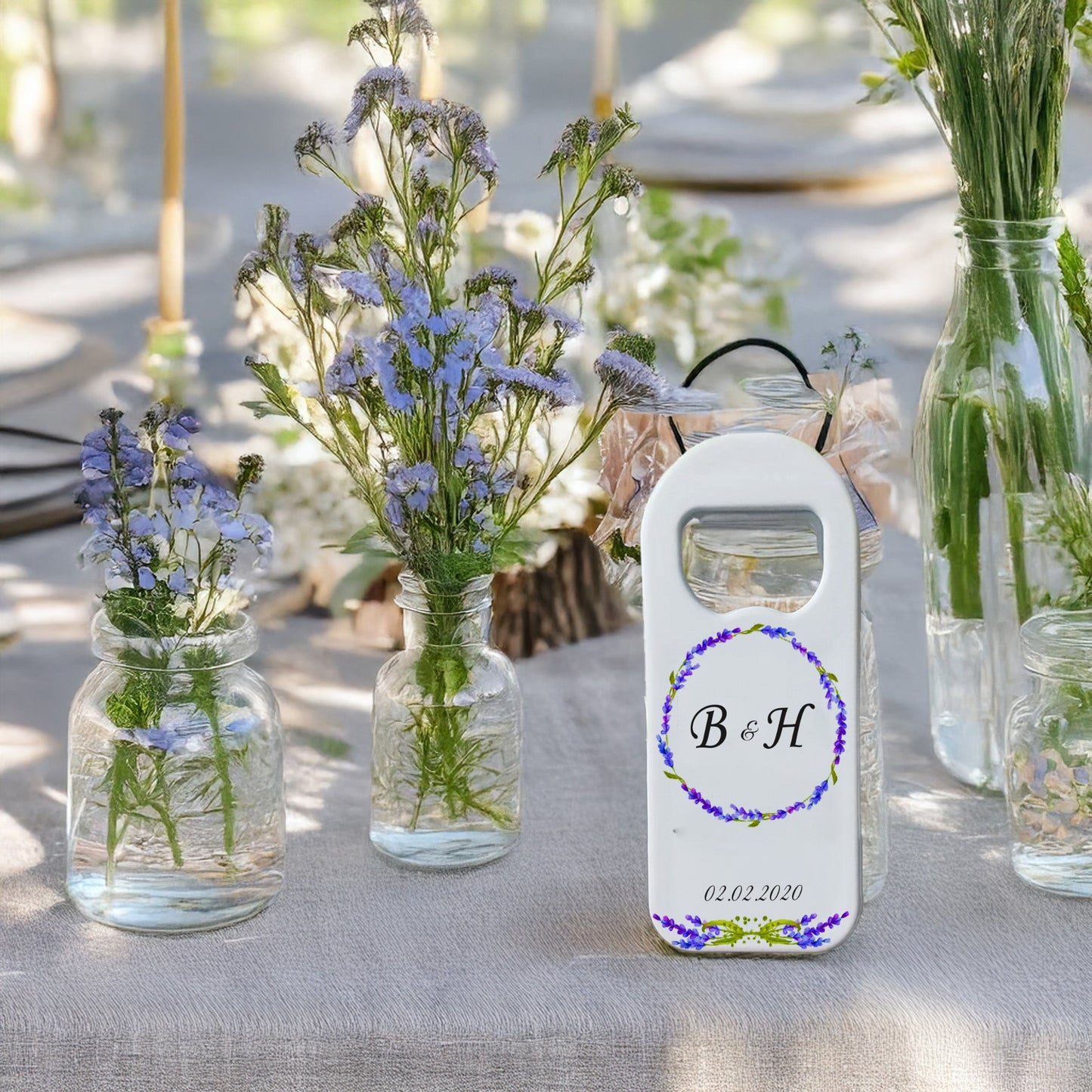 Lavanta Tasarımlı – Kişiye Özel Plastik Açacak Magnet