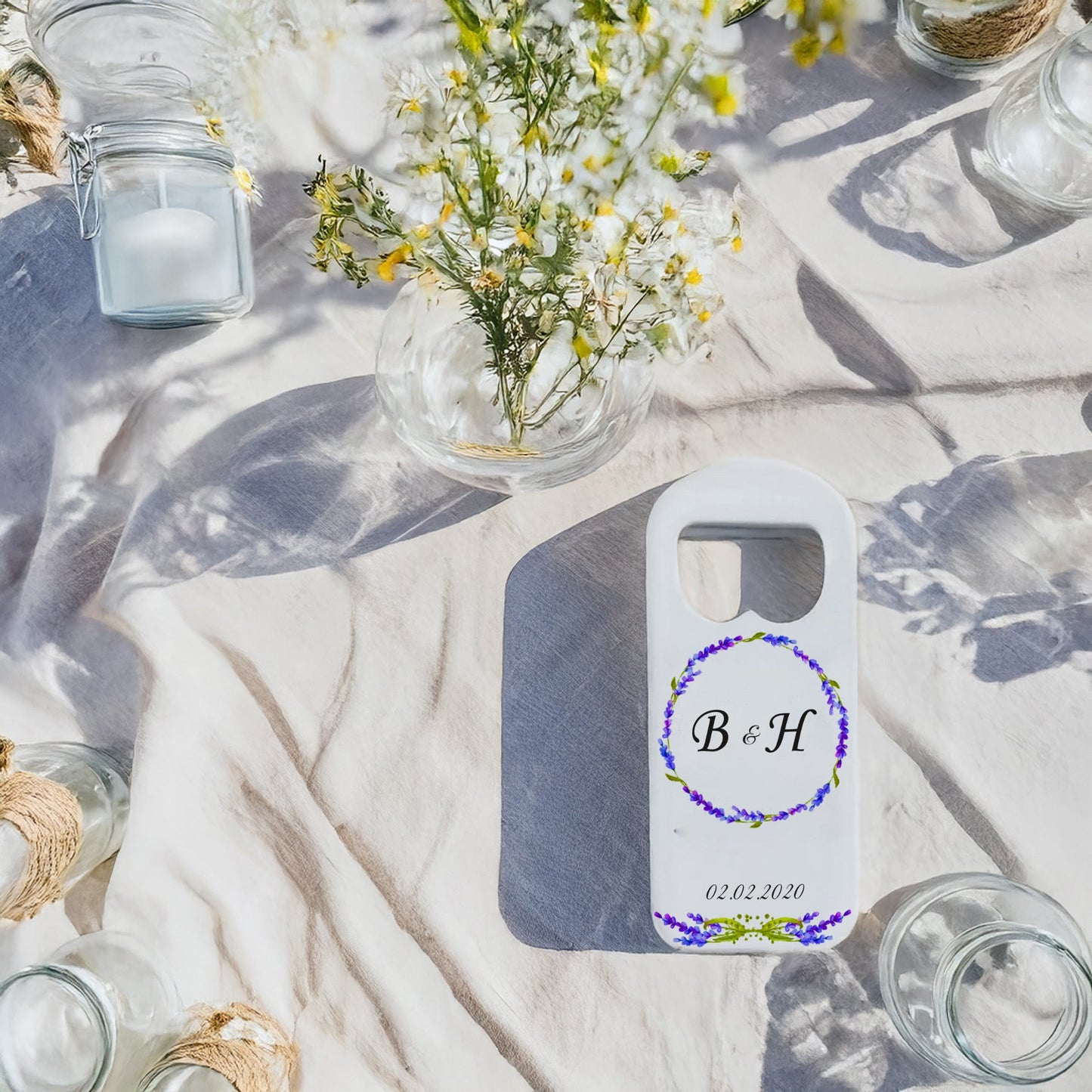 Lavanta Tasarımlı – Kişiye Özel Plastik Açacak Magnet