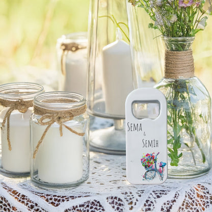 Bisiklet Tasarımlı – Kişiye Özel Plastik Açacak Magnet