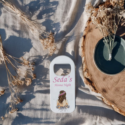 Gelin Figür Tasarımlı – Kişiye Özel Plastik Açacak Magnet