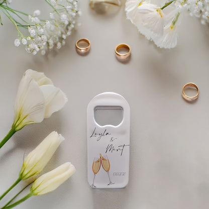 Kadeh Tasarımlı – Kişiye Özel Plastik Açacak Magnet