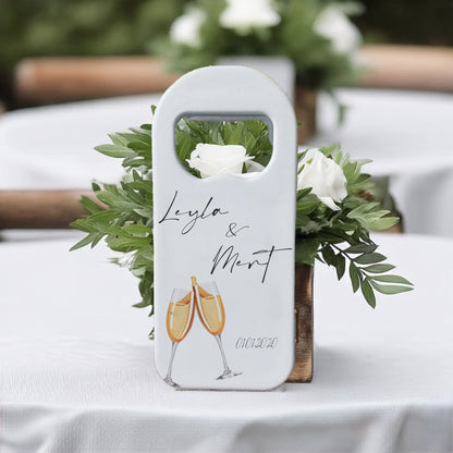 Kadeh Tasarımlı – Kişiye Özel Plastik Açacak Magnet