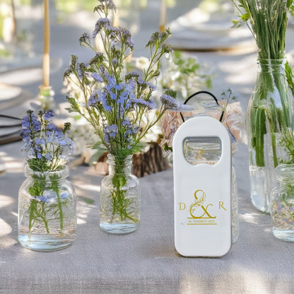 Gold Renkli Minimal Tasarımlı – Kişiye Özel Plastik Açacak Magnet