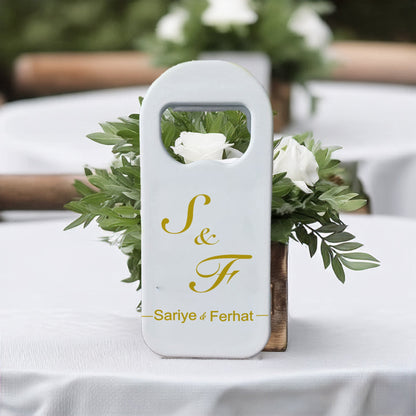 Gold Harf Tasarımlı – Kişiye Özel Plastik Açacak Magnet