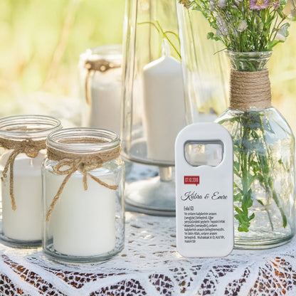 Enfal Suresi Yazılı Dini Tasarımlı – Kişiye Özel Plastik Açacak Magnet