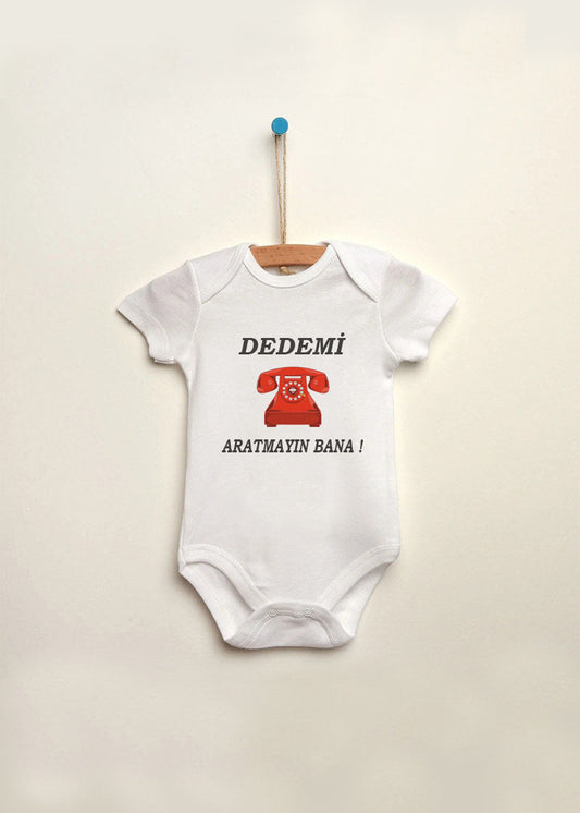 dede baskılı bebek zıbın