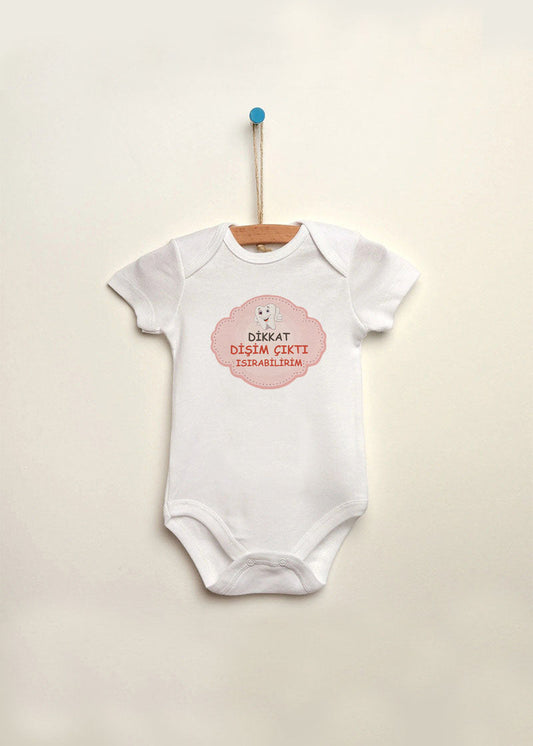 diş baskılı bebek zıbın