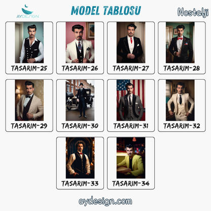 Kişiye Özel Nostalji Temalı Karikatür Cam Tablo | Geçmişin Eğlenceli Yansımaları