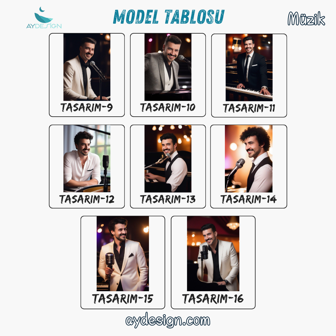 Kişiye Özel Piyano Temalı Karikatür Cam Tablo | Müzik Tutkunlarına Özel Dekor