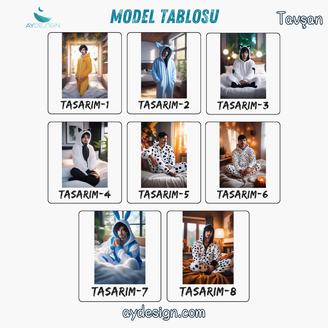 Kişiye Özel Pijama Partisi Karikatür Tasarımlı Cam Tablo | Eğlenceli ve Dayanıklı Dekor