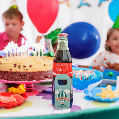 Mavi Zeminli Balon Temalı Plastik Açacak Magnet | Doğumgünü, Babyshower, Diş Buğdayı ve Sünnet Organizasyonlarınızın Unutulmaz Hatırası!