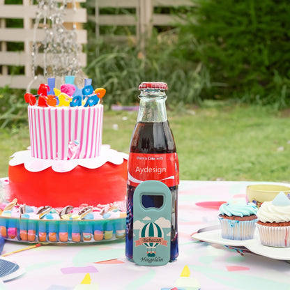 Mavi Zeminli Balon Temalı Plastik Açacak Magnet | Doğumgünü, Babyshower, Diş Buğdayı ve Sünnet Organizasyonlarınızın Unutulmaz Hatırası!