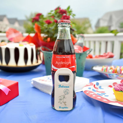 Mavi Balon Fil ve Tavşan Temalı Plastik Açacak Magnet | Doğumgünü, Babyshower, Diş Buğdayı ve Sünnet Organizasyonlarınızın Unutulmaz Hatırası!