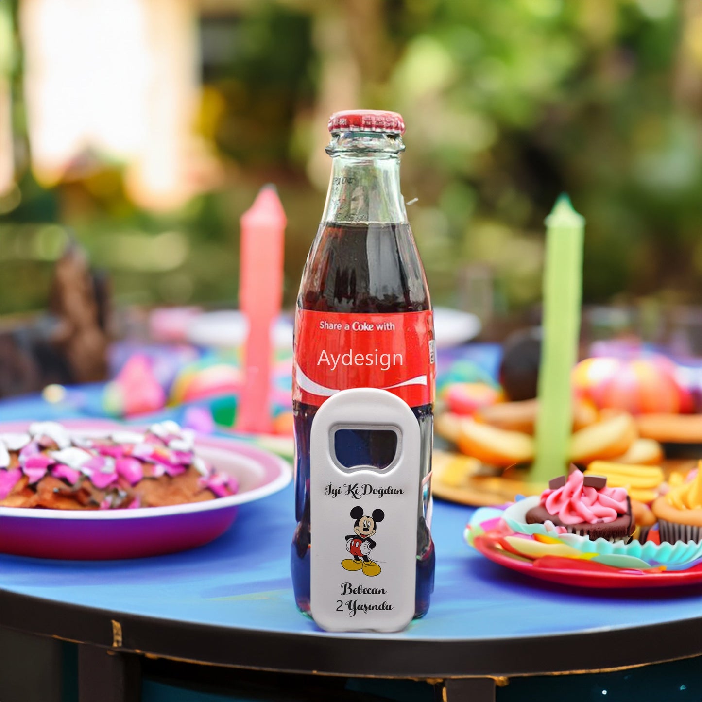 Mickey Mouse Temalı Plastik Açacak Magnet | Doğumgünü, Babyshower, Diş Buğdayı ve Sünnet Organizasyonlarınızın Unutulmaz Hatırası!