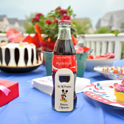 Mickey Mouse Temalı Plastik Açacak Magnet | Doğumgünü, Babyshower, Diş Buğdayı ve Sünnet Organizasyonlarınızın Unutulmaz Hatırası!