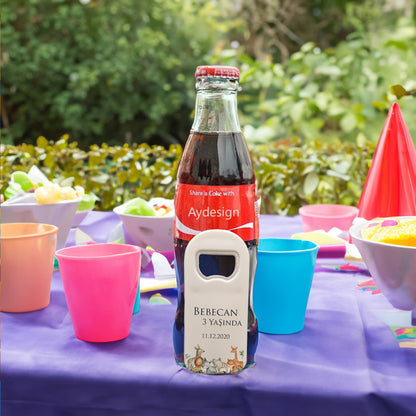 Safari Temalı Plastik Açacak Magnet | Doğumgünü, Babyshower, Diş Buğdayı ve Sünnet Organizasyonlarınızın Unutulmaz Hatırası!