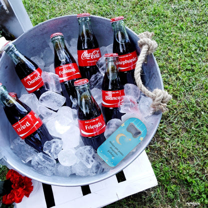 Mavi Zeminli Yıldız ve Ay Temalı Plastik Açacak Magnet | Doğumgünü, Babyshower, Diş Buğdayı ve Sünnet Organizasyonlarınızın Unutulmaz Hatırası!