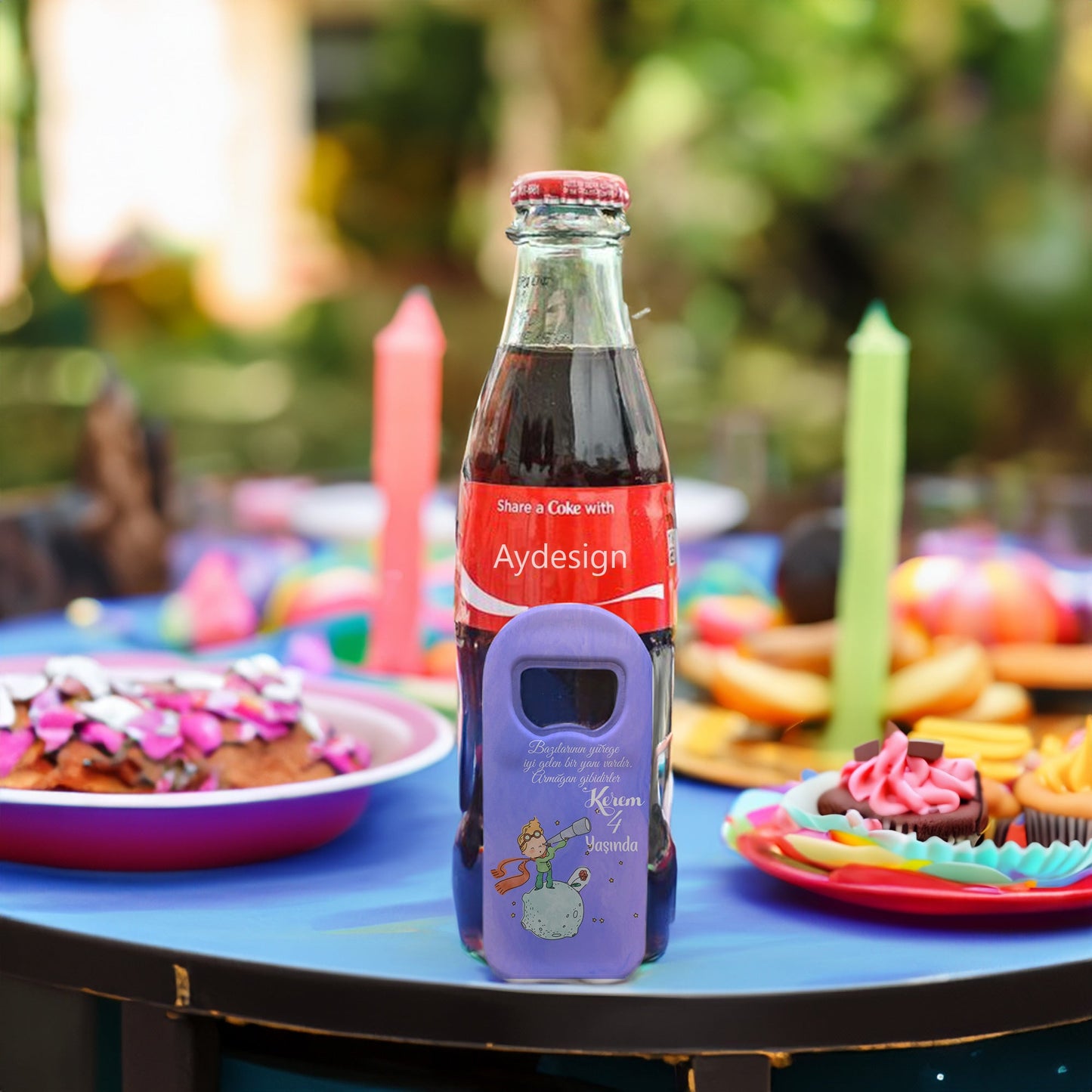 Küçük Prens Temalı Plastik Açacak Magnet | Doğumgünü, Babyshower, Diş Buğdayı ve Sünnet Organizasyonlarınızın Unutulmaz Hatırası!