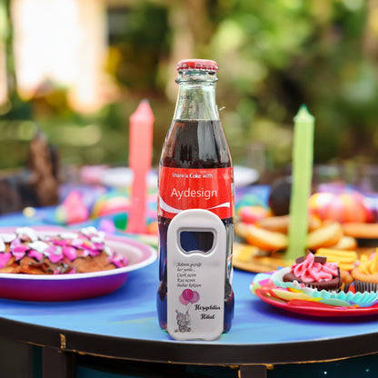 Fil ve Pembe Balon Temalı Plastik Açacak Magnet | Doğumgünü, Babyshower, Diş Buğdayı ve Sünnet Organizasyonlarınızın Unutulmaz Hatırası!