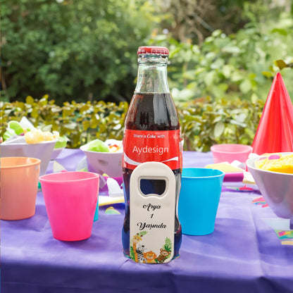 Safari Temalı Plastik Açacak Magnet | Doğumgünü, Babyshower, Diş Buğdayı ve Sünnet Organizasyonlarınızın Unutulmaz Hatırası!