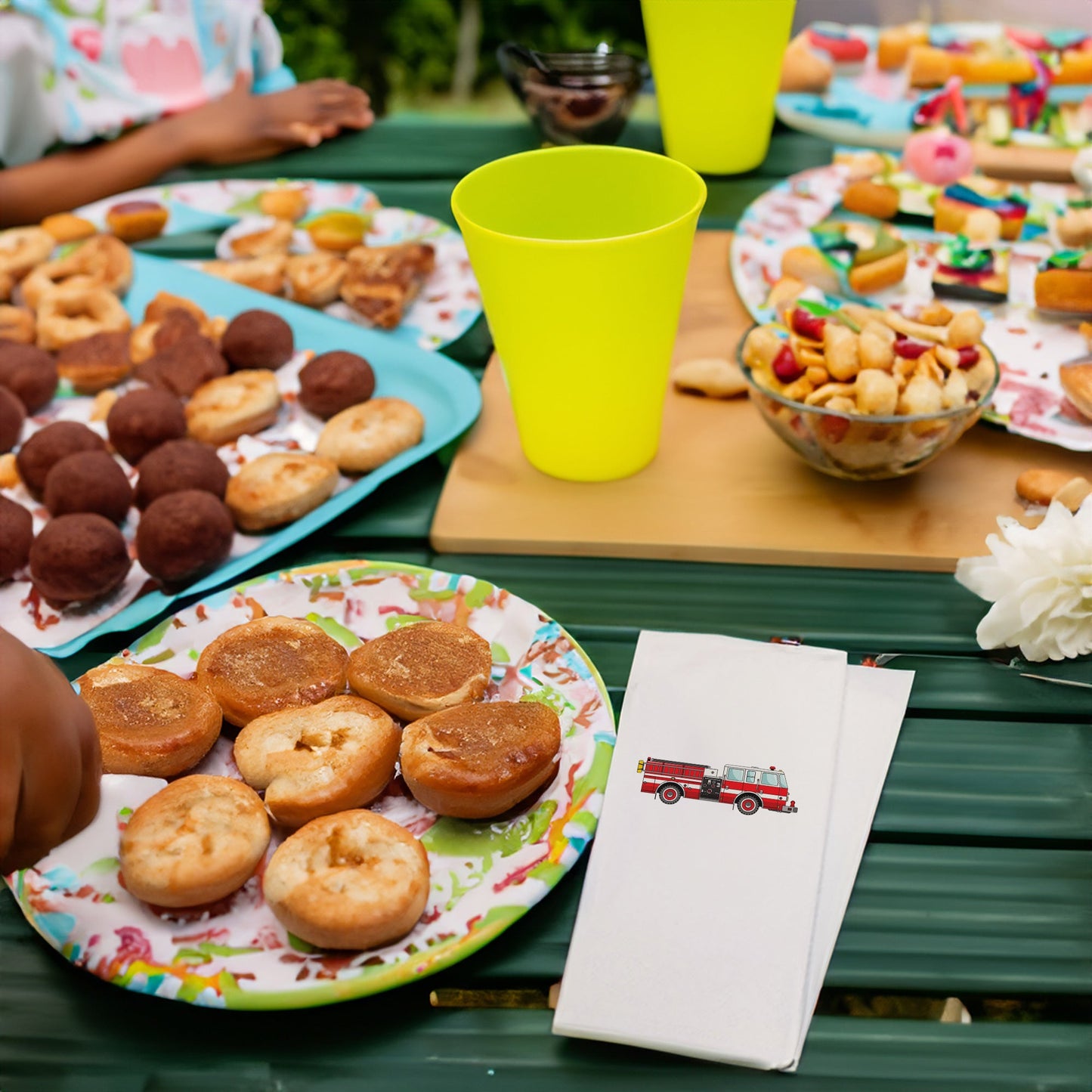 İtfaiye Baskılı Peçeteler - AyDesign.com.tr