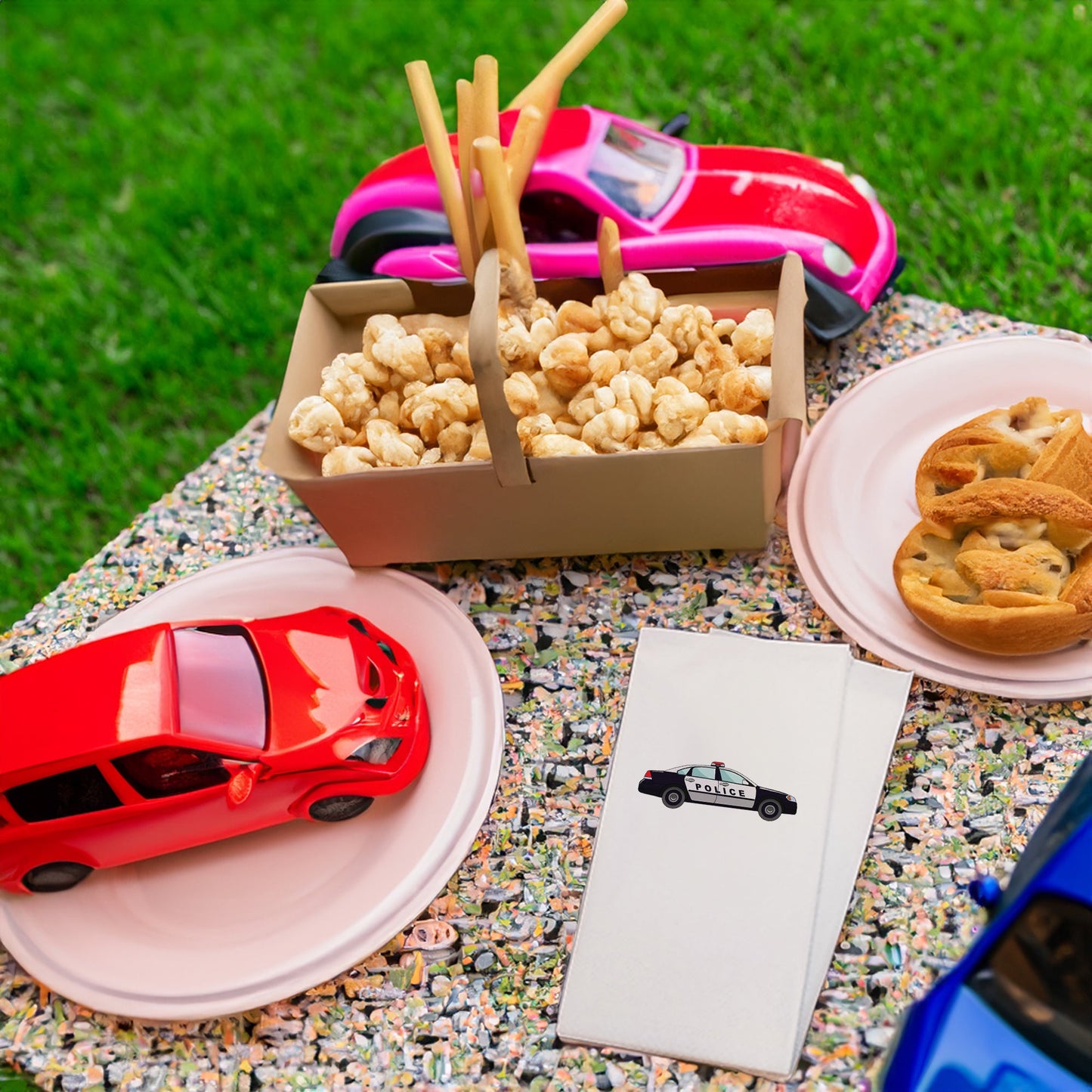 Polis Baskılı Peçeteler - AyDesign.com.tr