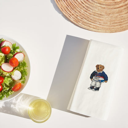 Sevimli Ayıcıklarla Sofralarınıza Neşe Katın: 33x33 cm Çift Katlı, Sağlık Dostu Peçeteler