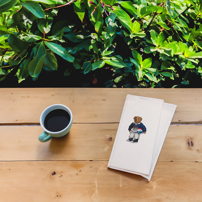 Voleybolcu Ayıcık Baskılı Kağıt Peçete 33x33 cm Çift Katlı, Solventsiz, İpeksi Dokulu – Kidzia