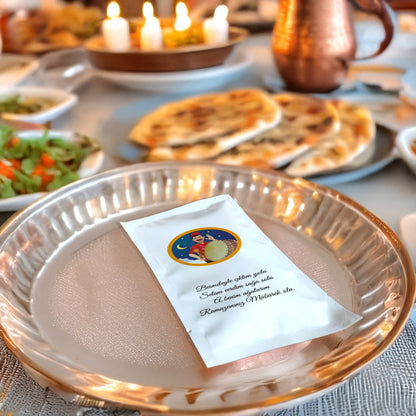 Kişiye Özel Baskılı Ramazan Islak Mendil - Hızlı Üretim & Teslimat