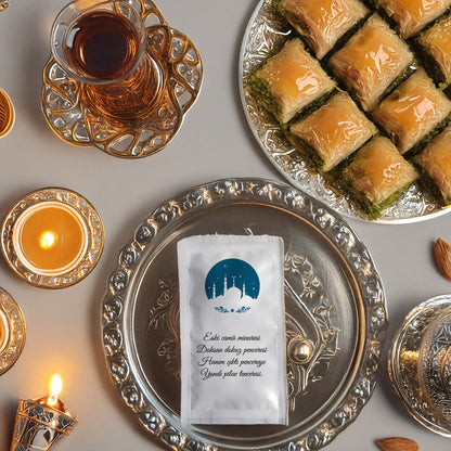 Kişiye Özel Baskılı Ramazan Islak Mendil - Hızlı Üretim & Teslimat