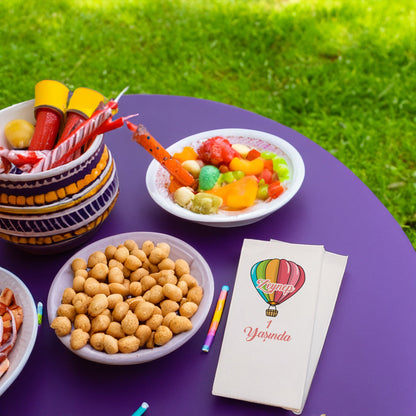 Renkli Balon Temalı Baskılı Peçeteler - AyDesign.com.tr