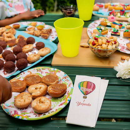 Renkli Balon Temalı Baskılı Peçeteler - AyDesign.com.tr