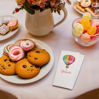 Renkli Balon Temalı Baskılı Peçeteler - AyDesign.com.tr