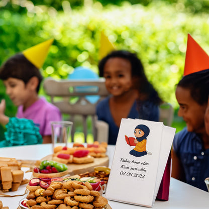 Tesettürlü Kadın Baskılı Peçeteler - AyDesign.com.tr