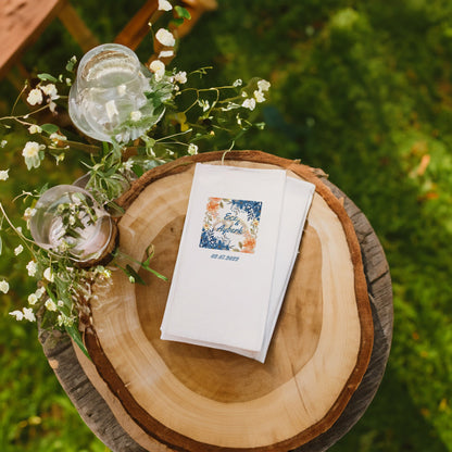 Renkli Arkaplanlı Özel Gün Peçetesi