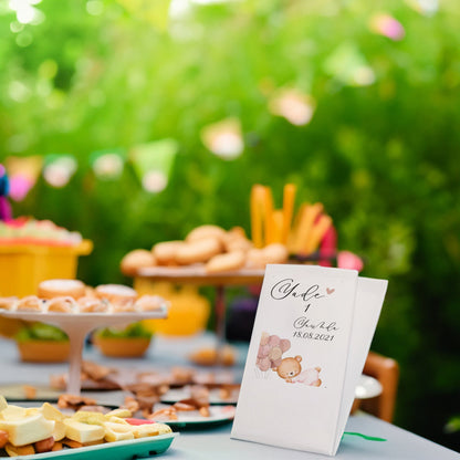 Yavru Ayıcık Temalı Baskılı Peçeteler - AyDesign.com.tr