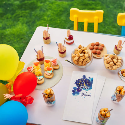 Ay Yıldız Temalı Baskılı Peçeteler - AyDesign.com.tr